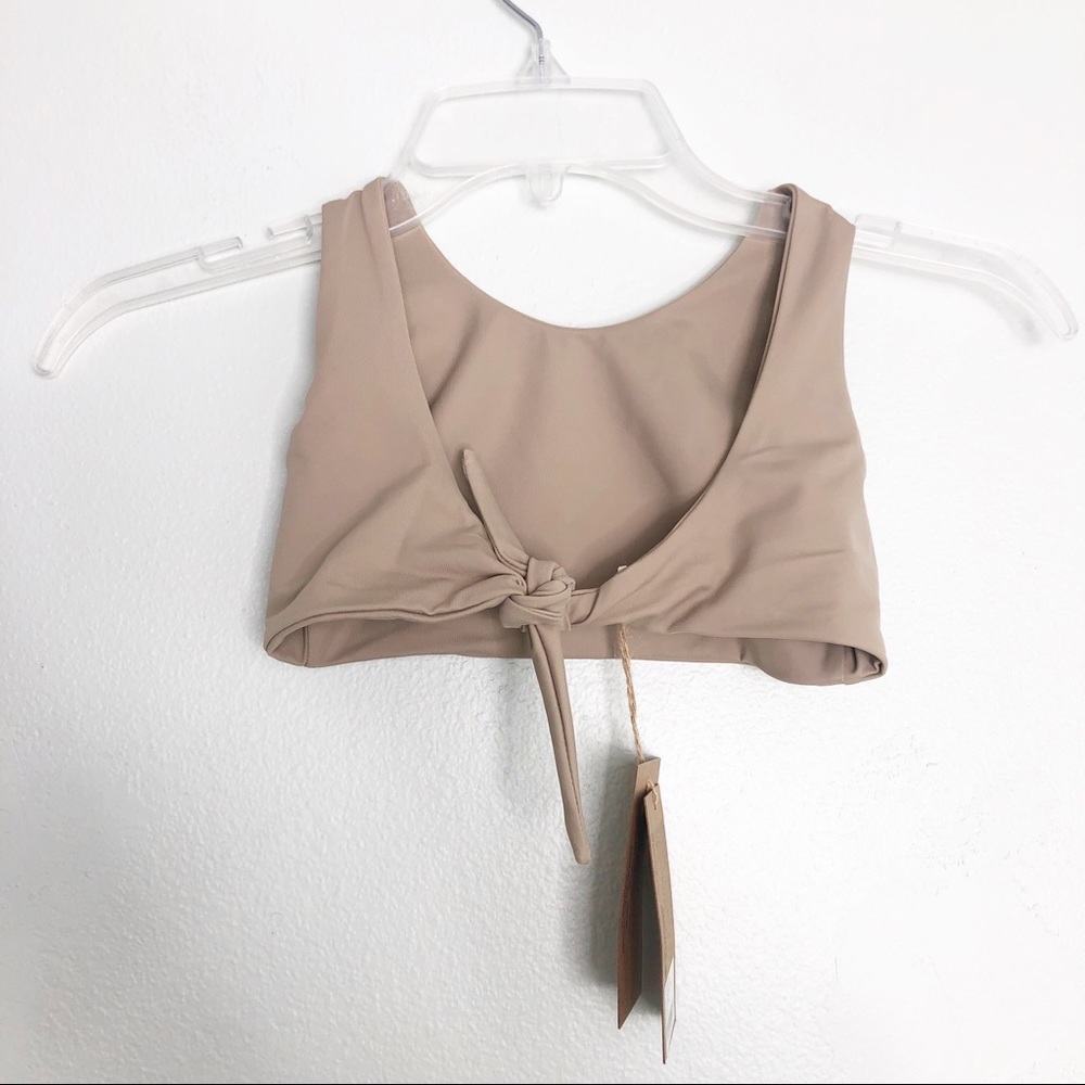 The Simple Folk Bikini Top Dune Neutral Tan Cream - Picture 11 of 16
